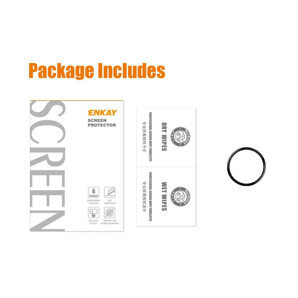 For Garmin Venu 3S ENKAY 3D Full Coverage Soft PC Edge + PMMA HD Screen Protector Film