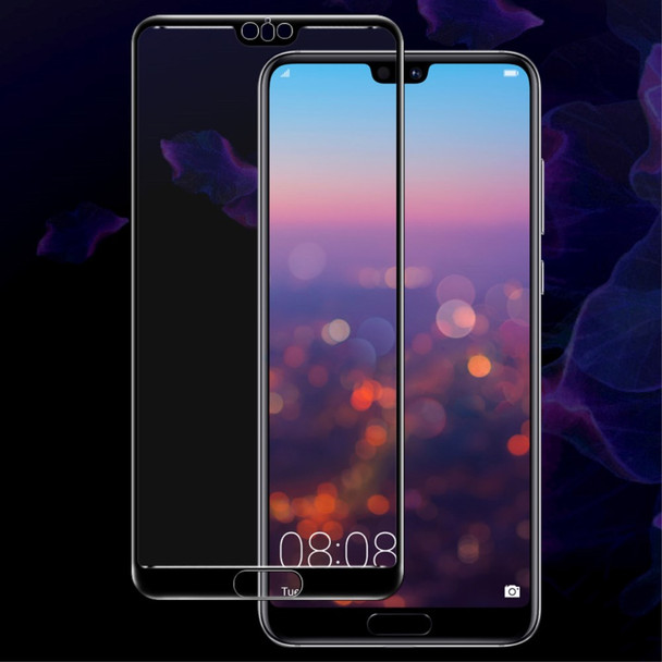 e Tempered Glass Screen Protector Guard for Huawei P20 Pro - Bl