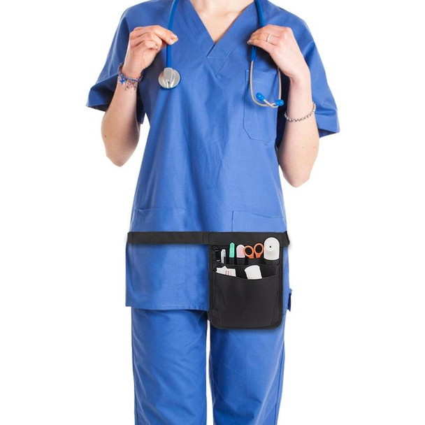 Nurse Tools Pockets Medical Staff Universal Storage Bag(Pink)