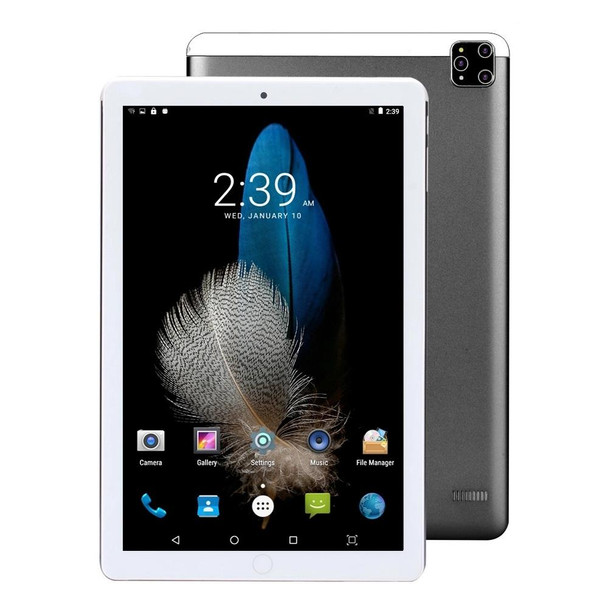 BDF A10 4G LTE Tablet PC 10.1 inch, 4GB+64GB, Android 10.0 MTK8321 Quad Core, Support Dual SIM, EU Plug(Grey)