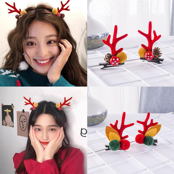 1 Christmas Hair Accessories Cute Hairpins For Children, Color: Christmas Bell