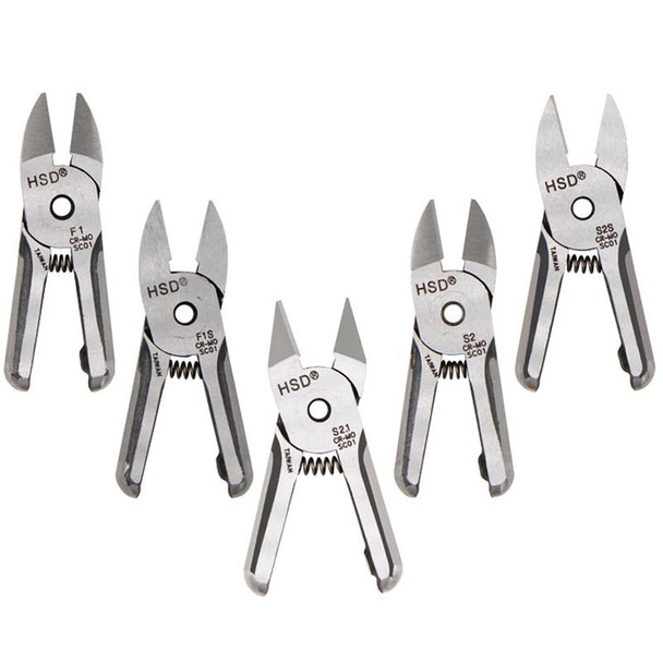 HSD HS-5M+F1 Cut Plastic Set 2 In 1 Pneumatic Snip Plier Cutting Metal Plastic Model Scissor Tool