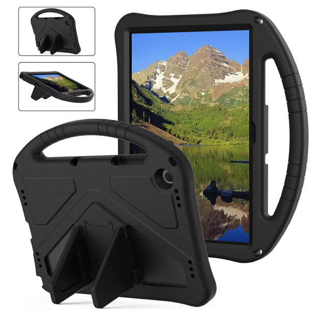 For Samsung Galaxy Tab A9+ EVA Shockproof Tablet Case with Holder(Black)