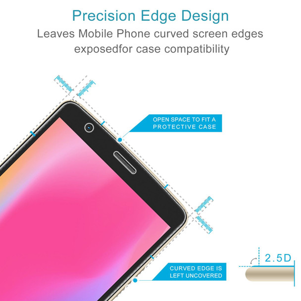 10 PCS 0.26mm 9H 2.5D Tempered Glass Film - Blackview A20 Pro