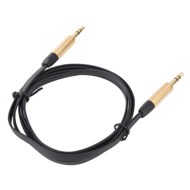 QUILCELL 1m Audio Extension Cable Gold-plated 3.5mm Jack Male to Male Aux Cable