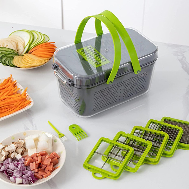 22 Piece Portable Vegetable Slicer