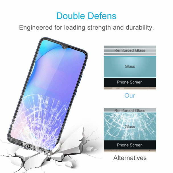 Lenovo A8 2020 50 PCS 0.26mm 9H 2.5D Tempered Glass Film