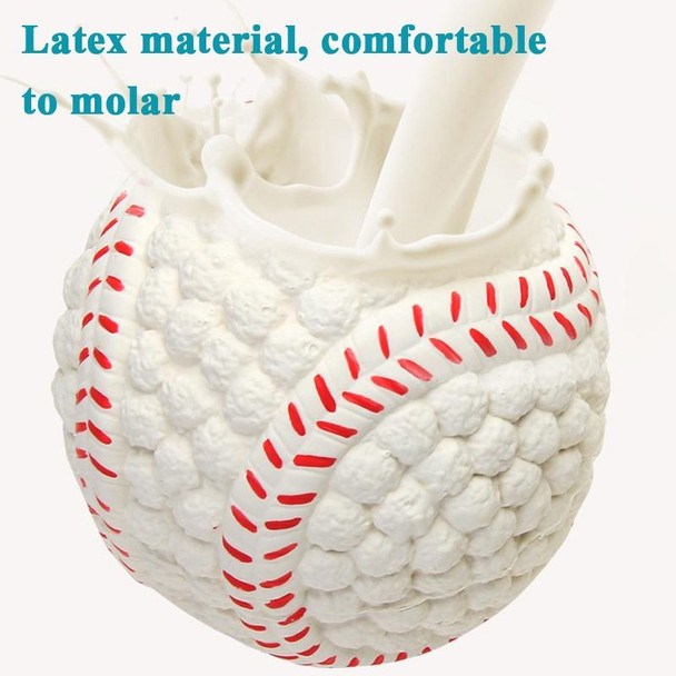 Dog Toy Latex Dog Bite Sound Ball Pet Toys, Specification: Small Blow Molding Football