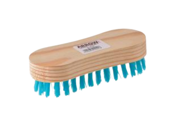Scrub Brush With Wooden Handle