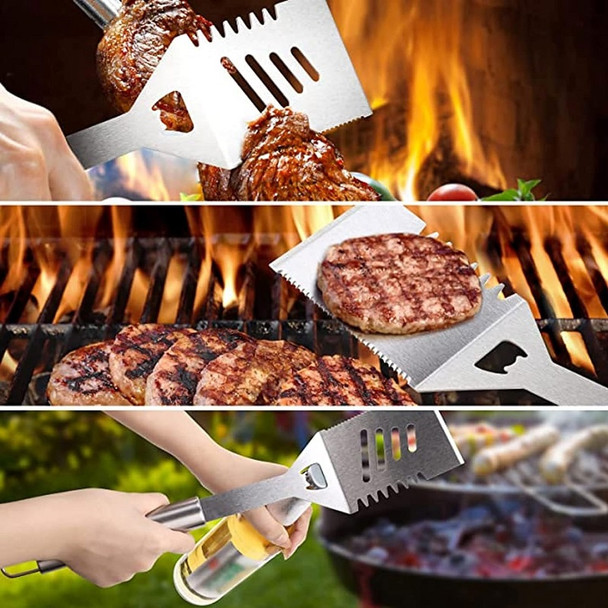 25 Piece Stainless Steel BBQ Tool Set