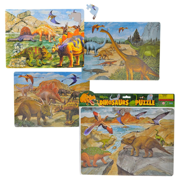 Dinosaur Jigsaw Puzzle  48-Piece