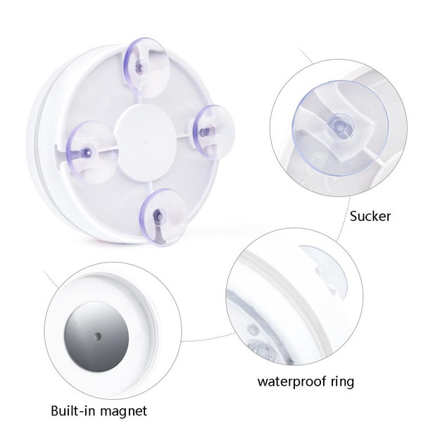 15 LEDs RF Remote Control Diving Light Magnetic Waterproof Pool Lamp, Spec: 2 PCS + 2 x RC(16 Colors)