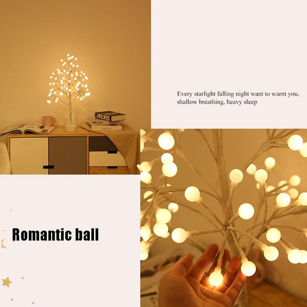 60cm Christmas Decoration Luminous LED Lantern Garden Landscape Tree Light(Cherry Blossoms)