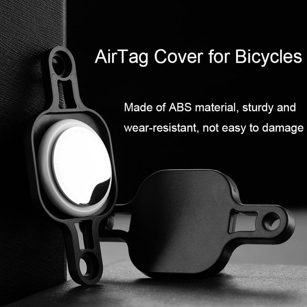 Bicycle Tracker Anti-Lost Cover for AirTag, Color: 4633 Black