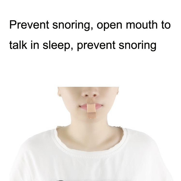 5 Sets Night Anti-snoring Sleep Talking Stop Snoring Sticker(Skin Color)