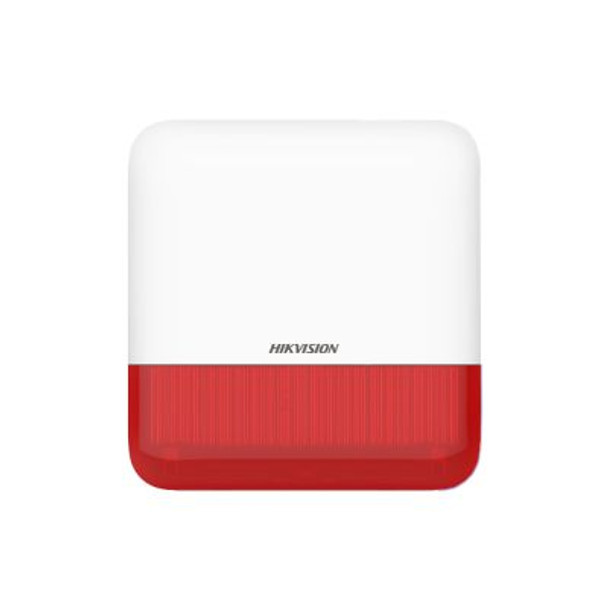 Hikvision AX Pro Wireless External Sounder Red