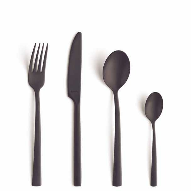 Amefa Manille Black Cutlery Set-16pc