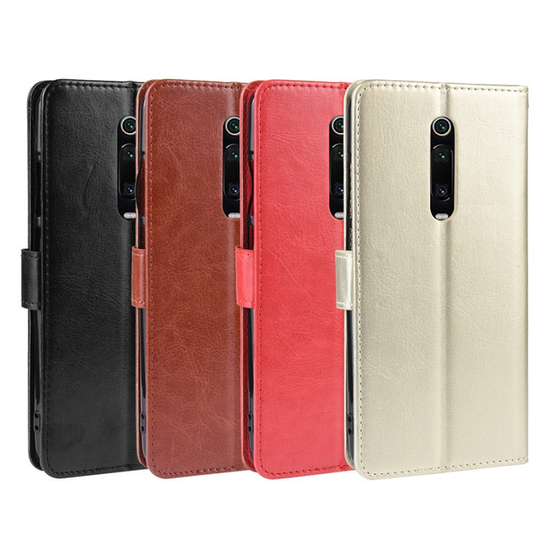 Crazy Horse Leather Wallet Case for Xiaomi Redmi K20 / Mi 9T / Redmi K20 Pro / Mi 9T Pro 