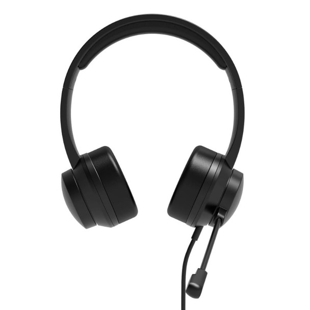 PORT STEREO HEADSET WITH MIC OFFICE USB-Executive