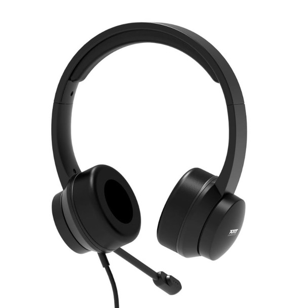 PORT STEREO HEADSET WITH MIC OFFICE USB-Executive