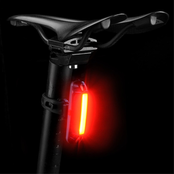 ROCKBROS A54 USB Rechargeable Bike LED Tail Light Waterproof Bicycle Cycling Warning Rear Lamp - Black