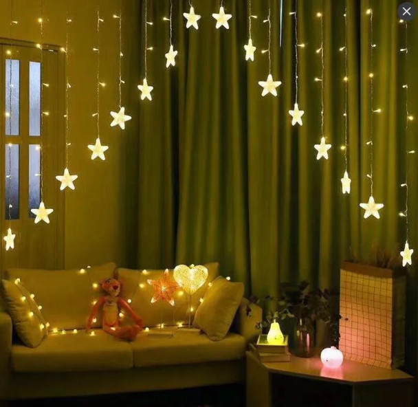 Leds Star Curtain Light
