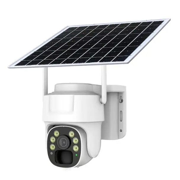 Intelligent Solar Energy Alert PTZ Camera