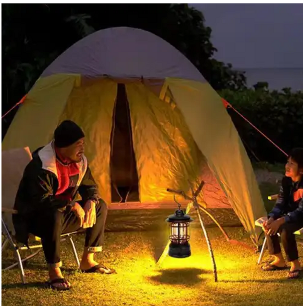 Retro LED Camping Lantern