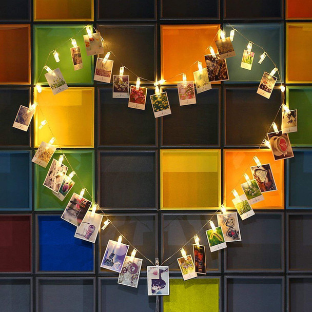 LED Photo Clip String Lights