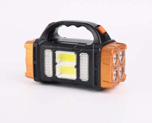 Portable Light LED Solar Plastic Flashlight