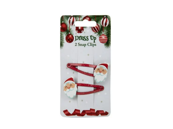 Christmas Dress Up Snap Clips Set 2 Piece