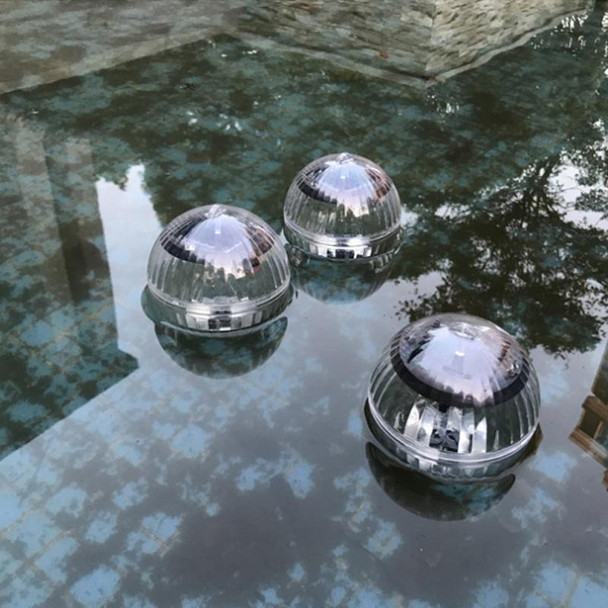 Solar Power Outdoor Pool Floating Ball Waterproof Light Garden Decoration Lamp(Warm Light)