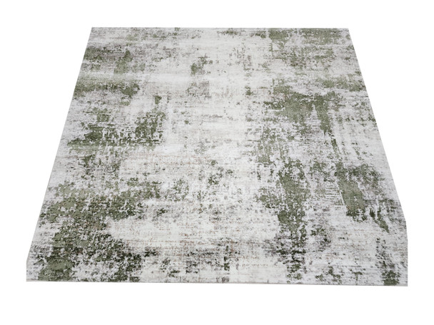 Modern design green carpet 230 x 160 cm