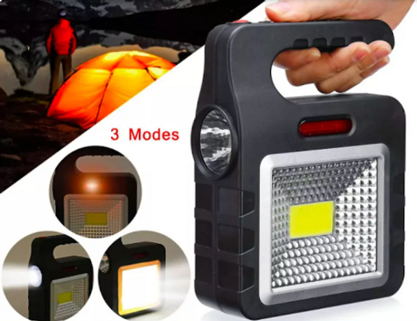 Solar Charged Camping Tent Hand Lamp