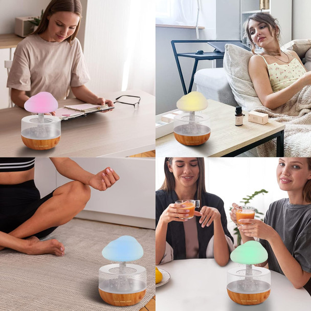 Rainy Cloud Night Light Humidifier