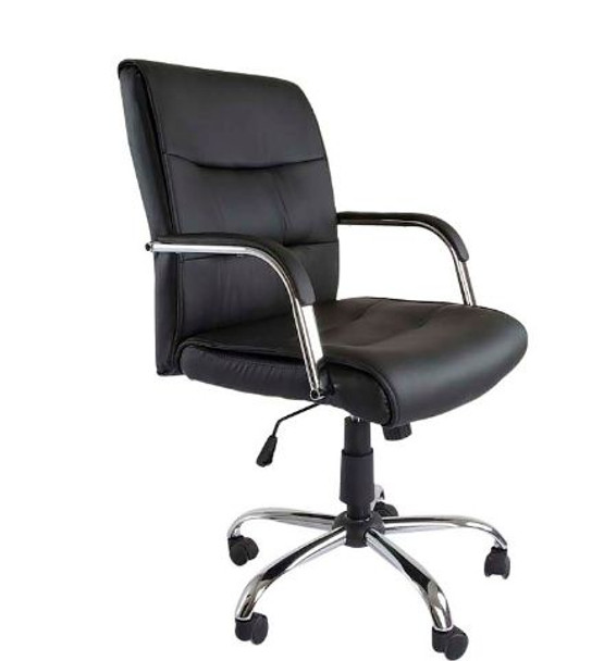 Home Vive - Executive Low Back Chair Black