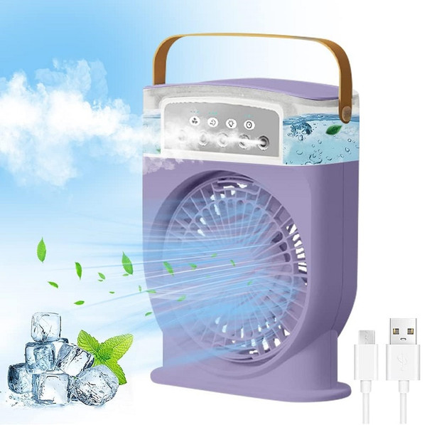 Mist Cooling Fan With 5 Spray