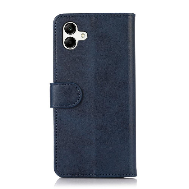 For Samsung Galaxy F14 5G Cow Texture Leatherette Phone Case(Blue)