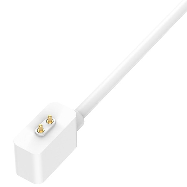 For Xiaomi Mi Band 8 Watch Magnetic Suction Charger USB Charging Cable, Length:60cm(White)