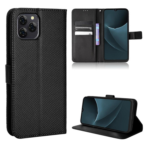 Blackview A95 Diamond Texture Leatherette Phone Case(Black)