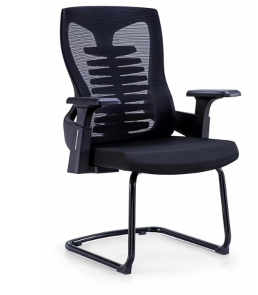 Home Vive - Designer Grey Mesh back Reception Chair