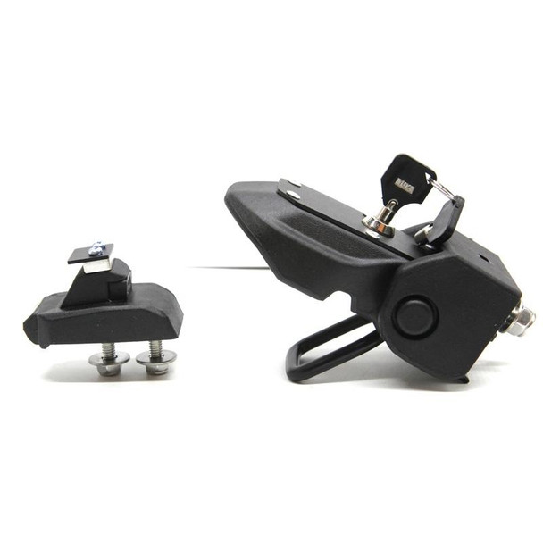 2 PCS Car Anti-Theft Hood Latch Locking Catch Buckle Engine Cover with Lock for Jeep Wrangler JL 2018