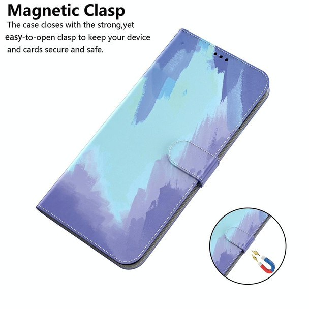 For Honor X5 Watercolor Pattern Flip Leatherette Phone Case(Winter Snow)