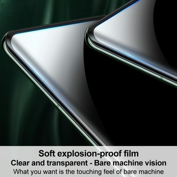 For OPPO Find X6 Pro 5G 2pcs imak Curved Full Screen Hydrogel Film Protector