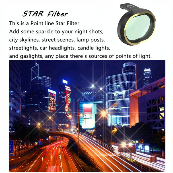 JSR for FiMi X8 mini Drone 8 in 1 UV + CPL + ND8 + ND16 + ND32 + STAR + NIGHT Lens Filter Kit