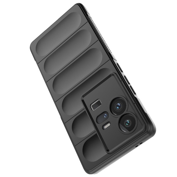 For vivo iQOO 11 Pro 5G Magic Shield TPU + Flannel Phone Case(Purple)