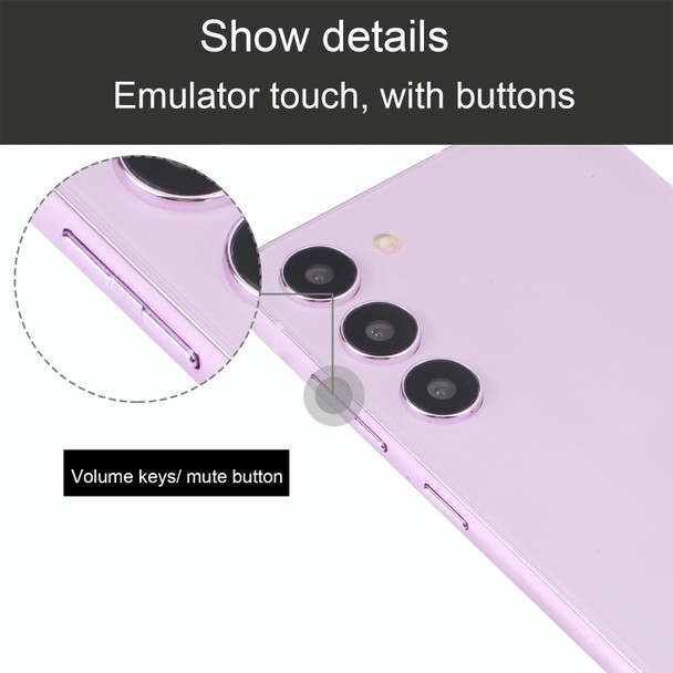 For Samsung Galaxy S23+ 5G Black Screen Non-Working Fake Dummy Display Model(Purple)
