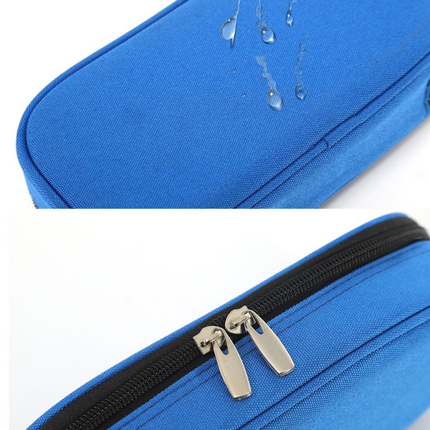 Travel Needs Outdoor Insulated Bag Insulin Storage Bag, Size: 20.3*10*5cm(Blue)