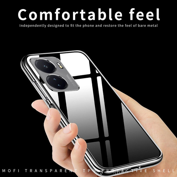 For vivo iQOO Z7X MOFI Ming Series Ultra-thin TPU Phone Case(Transparent)