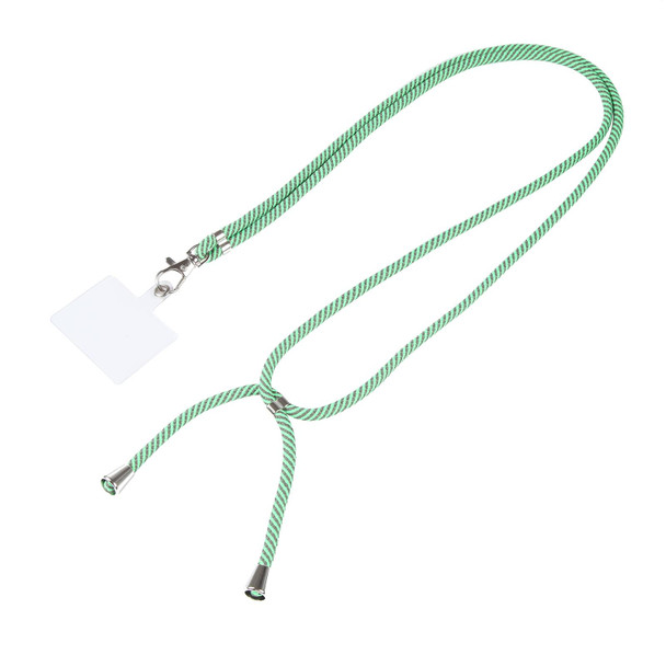 Universal Mixed Color Mobile Phone Lanyard(Green Grey)